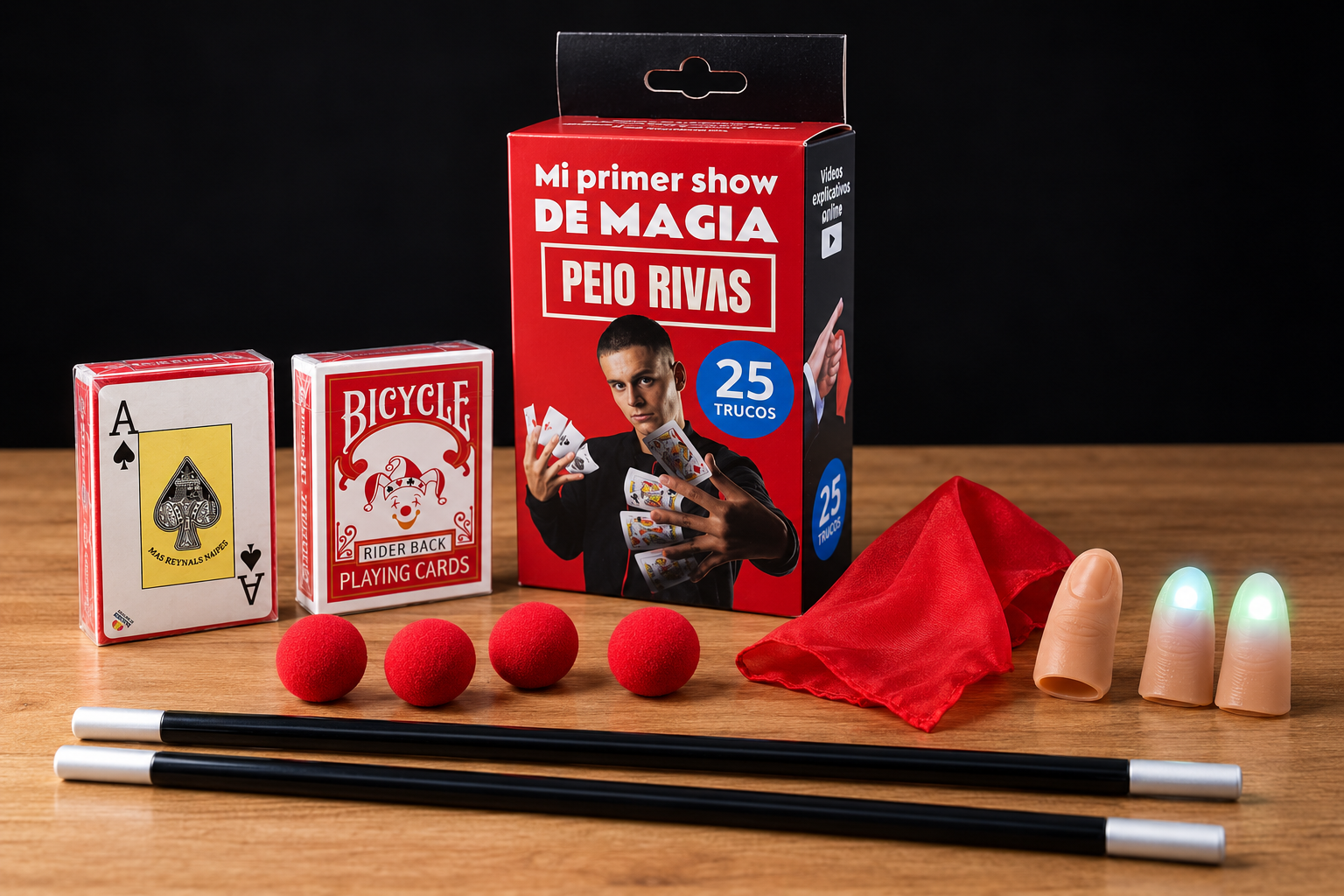 Caja de magia + curso de cartas | Peio Rivas